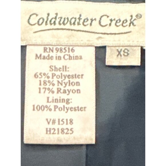 Coldwater Creek Womens XS Mandarin Collar Tapestry Jacket - Picture 5 of 8